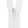 Jacket Zip- Open End- 46cm (18 Inch)- 101 WHITE 1 Jacket Zip- Open End- 46cm (18 Inch)- 101 WHITE -Clothing Fabrics Shop 013040 101white a 1