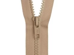 Jacket Zip- Open End- 46cm (18 Inch)- 298 FAWN