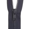 Jacket Zip- Open End- 51cm (20 Inch)- 318 NAVY -Clothing Fabrics Shop 013040 318navy a
