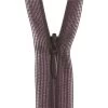 Invisible Zip- 35cm (14 Inch)- 190 EGGPLANT -Clothing Fabrics Shop 013218 190eggpla a