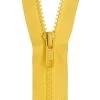 Chunky Fashion Zip- Open End- 51cm (20 Inch)- 111 DAFFODIL -Clothing Fabrics Shop 013540 111 a 1