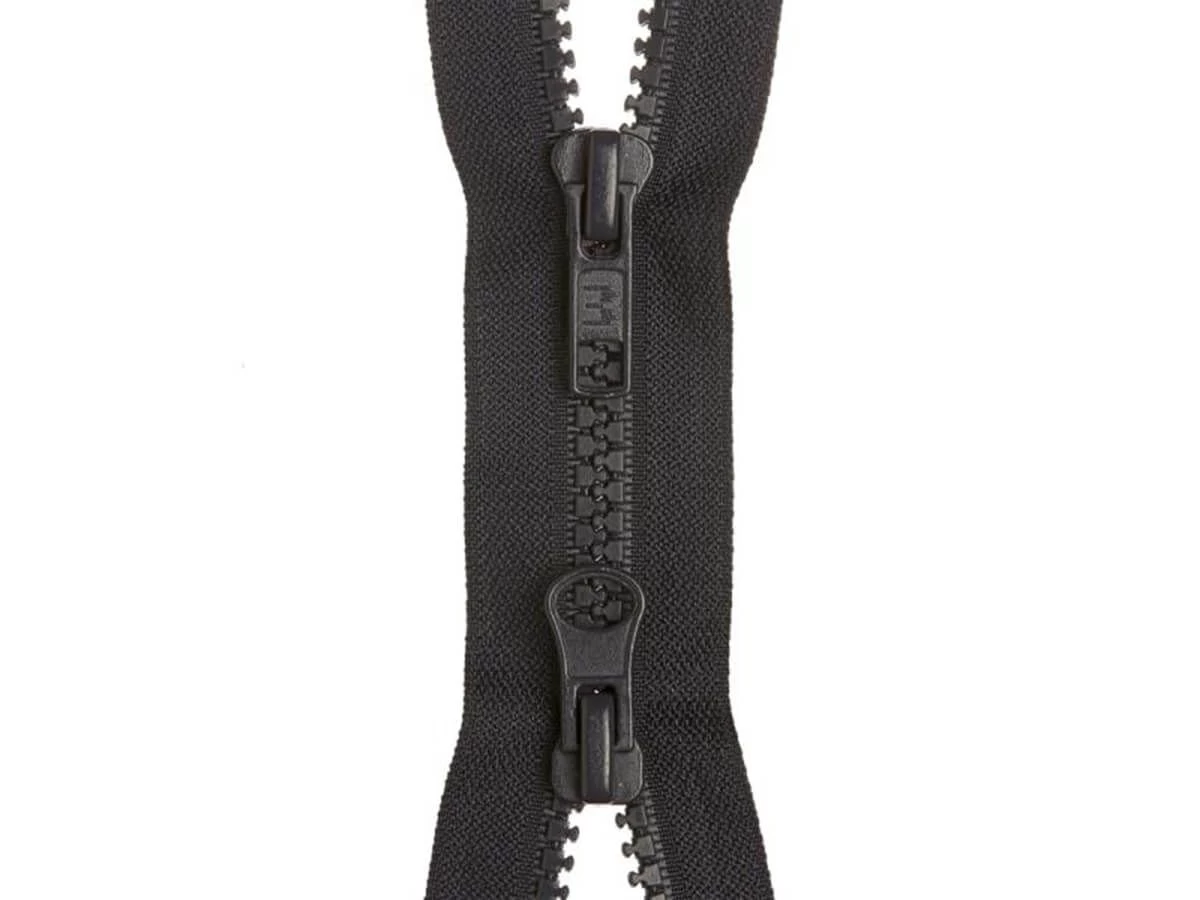 Fashion Zip- 2 Slider- Open End- 56cm (22 Inch)- 320 D/NAVY 3 Fashion Zip- 2 Slider- Open End- 56cm (22 Inch)- 320 D/NAVY