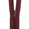 Dress Zip- 40cm (16 Inch)- 171 WINE