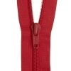 Open End Zip- 51cm (20 Inch)- 145 RED 2 Open End Zip- 51cm (20 Inch)- 145 RED -Clothing Fabrics Shop 131030 145red a