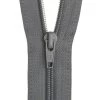Open End Zip- 75cm (30 Inch)- 304 GREY -Clothing Fabrics Shop 131030 304grey a 1