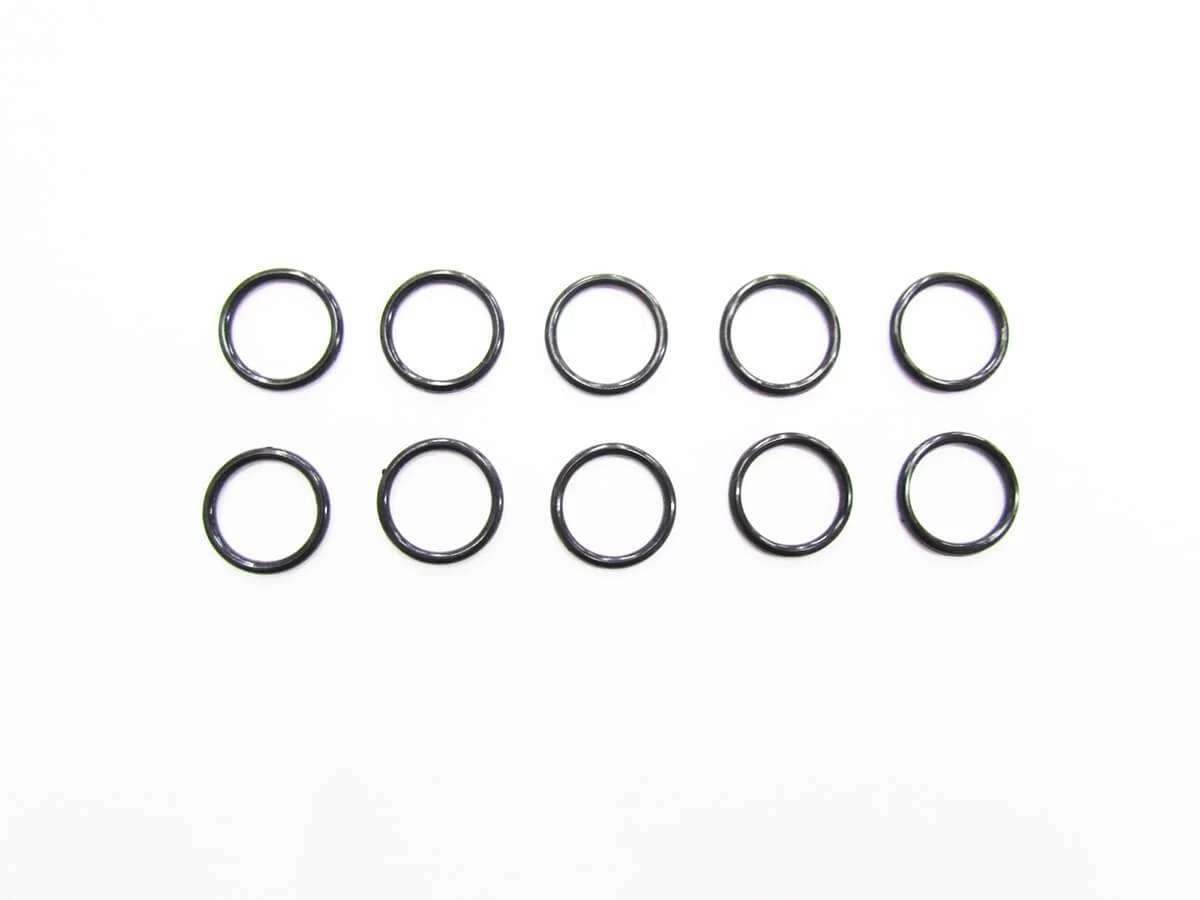 14mm Black Lingerie & Swimwear Strap Loops RW504- 10 For $3 3 14mm Black Lingerie & Swimwear Strap Loops RW504- 10 For $3