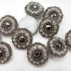 30mm Embellished Button- FB267 -Clothing Fabrics Shop 20220107 155347