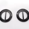 40mm Black Circle Slider Buckle- RW522 -Clothing Fabrics Shop 20220118 103751