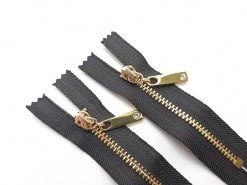 9cm Closed End Metal Zip Bundle- Pk Of 2 TRW42