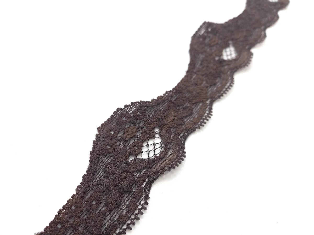 40mm Wave Stretch Lace- Mountain #731 4 40mm Wave Stretch Lace- Mountain #731 - Image 2