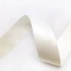 Double Sided Satin Ribbon- 35mm- 419 BRIDAL WHITE