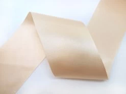 Double Sided Satin Ribbon- 70mm- 703 IVORY