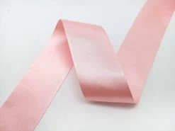 Double Sided Satin Ribbon- 50mm- 400 PINK AZALEA