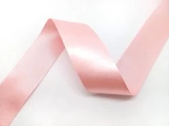 Double Sided Satin Ribbon- 35mm- 400 PINK AZALEA
