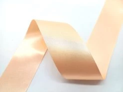 Double Sided Satin Ribbon- 50mm- 71 PEACH