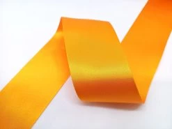 Double Sided Satin Ribbon- 50mm- 670/672 MARIGOLD