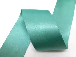 Double Sided Satin Ribbon- 50mm- 9788 PETROL