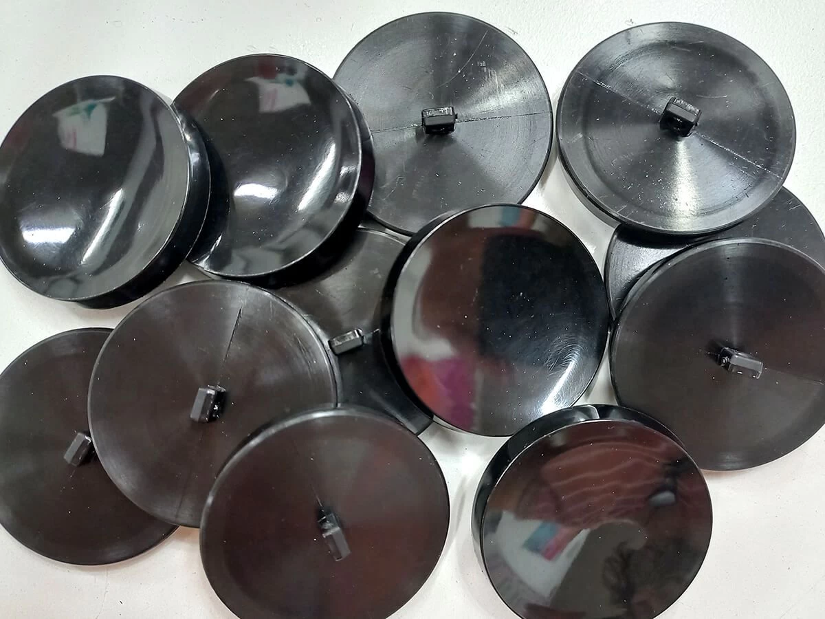 40mm Modern Sleek Fashion Button - FB238 4 40mm Modern Sleek Fashion Button - FB238 - Image 2