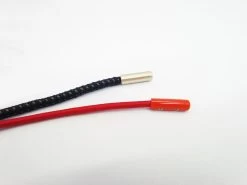 3mm Cord Ends Black- 6pk - RW604 -Clothing Fabrics Shop cord end