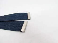 40mm Webbing End Crimp Oat- RW499 -Clothing Fabrics Shop crimp 1