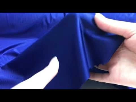 Self Stripe Satin Feel Spandex- Royal Purple #1578 4 Self Stripe Satin Feel Spandex- Royal Purple #1578 - Image 2