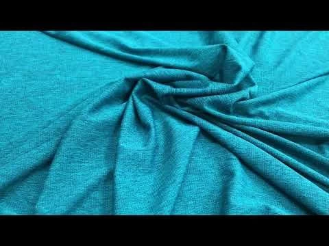 Micro Eyelet Active Knit- Marle Teal #4834 5 Micro Eyelet Active Knit- Marle Teal #4834 - Image 3