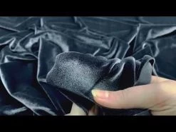 2Way Stretch Velvet- Slate #4996 -Clothing Fabrics Shop hqdefault 28 11