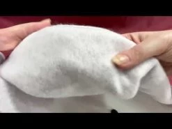 *Seconds* Retro Fleece- Marle Burgundy #5103- Reduced From $11.95m -Clothing Fabrics Shop hqdefault 28 128