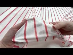 Thin Stripe Lightweight Jersey- Grapefruit #5194 10 Thin Stripe Lightweight Jersey- Grapefruit #5194 -Clothing Fabrics Shop hqdefault 31 31