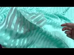 Satin Ribbon Stripe Silk- Mint #5499 -Clothing Fabrics Shop hqdefault 37 48