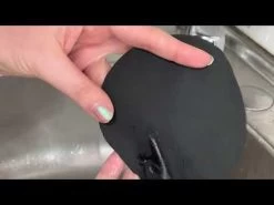 Water Resistant Peachskin Microfibre- Black #5699 -Clothing Fabrics Shop hqdefault 39