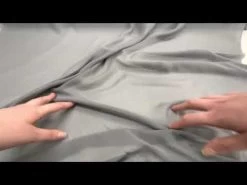 Silk Georgette- Rainstorm Grey #5893 -Clothing Fabrics Shop hqdefault 40 122