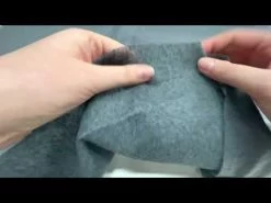 Stretch Felted Interlining- Sew In Non-Woven- Grey #5778 -Clothing Fabrics Shop hqdefault 40 21