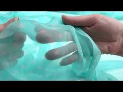 Fairy Floss Spot Silk Yoryu Chiffon #5849 -Clothing Fabrics Shop hqdefault 40 85