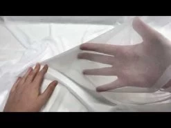 2-Way Stretch Mesh- Angel White #6006 -Clothing Fabrics Shop hqdefault 41 70