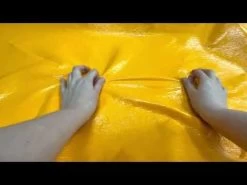 Crinkle Vinyl- Tropical Orange #6432 -Clothing Fabrics Shop hqdefault 42 49