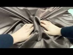 Satin- Raisin Brown #7355 -Clothing Fabrics Shop hqdefault 53 38