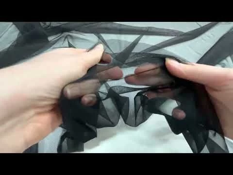 Soft Mesh- Char Black #7426 5 Soft Mesh- Char Black #7426 - Image 3