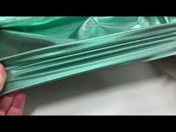 Liquid Foile Spandex- Soft Mint #7527 -Clothing Fabrics Shop hqdefault 57 34