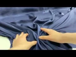 Lightweight Polyester Satin- Deep Sea Blue #7529 -Clothing Fabrics Shop hqdefault 61