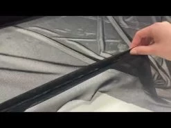 2 Way Stretch Mesh- Space Black #7579 7 2 Way Stretch Mesh- Space Black #7579 -Clothing Fabrics Shop hqdefault 63 8