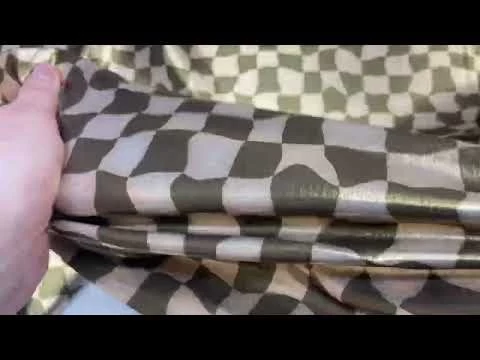 Melted Checkerboard Foile On Spandex #8264 5 Melted Checkerboard Foile On Spandex #8264 - Image 3