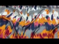 Sunset Ripple Silk Satin Chiffon #8516 7 Sunset Ripple Silk Satin Chiffon #8516 -Clothing Fabrics Shop hqdefault 68 10