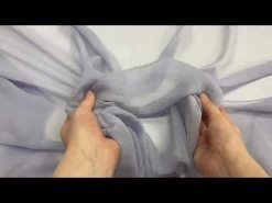 Silk Chiffon- Blue Lavender #9119 -Clothing Fabrics Shop hqdefault 68 140