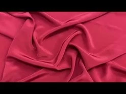 Silk Crepe De Chine- Carmine Red #9124 -Clothing Fabrics Shop hqdefault 68 145