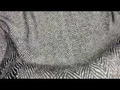 Inkblot Chevron Silk Chiffon #8655 -Clothing Fabrics Shop hqdefault 68 36