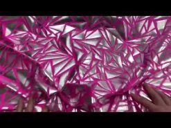 Shatter Shards Foile Spandex- Fluro Flamingo #8707 7 Shatter Shards Foile Spandex- Fluro Flamingo #8707 -Clothing Fabrics Shop hqdefault 68 68