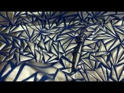 Shatter Shards Foile Spandex- Under Sea Blue #8710 -Clothing Fabrics Shop hqdefault 68 71