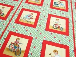 60cm Cotton Panel- Let's Play #04240