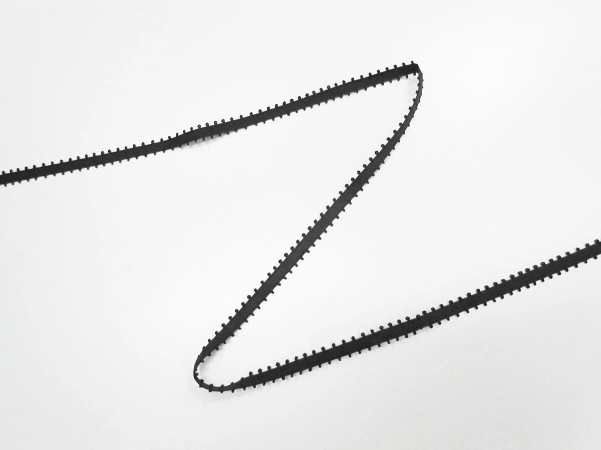 11mm Satin Loop Ribbon- Black #T046 4 11mm Satin Loop Ribbon- Black #T046 - Image 2